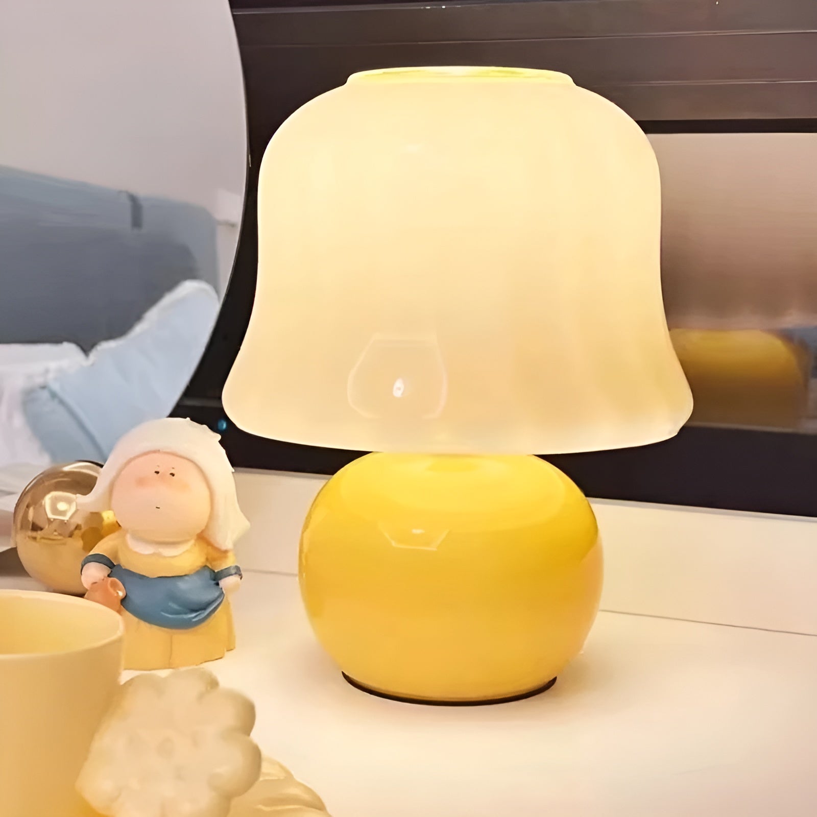 AmbiMush Lampa – Dekorativ Svamp-Bordslampa