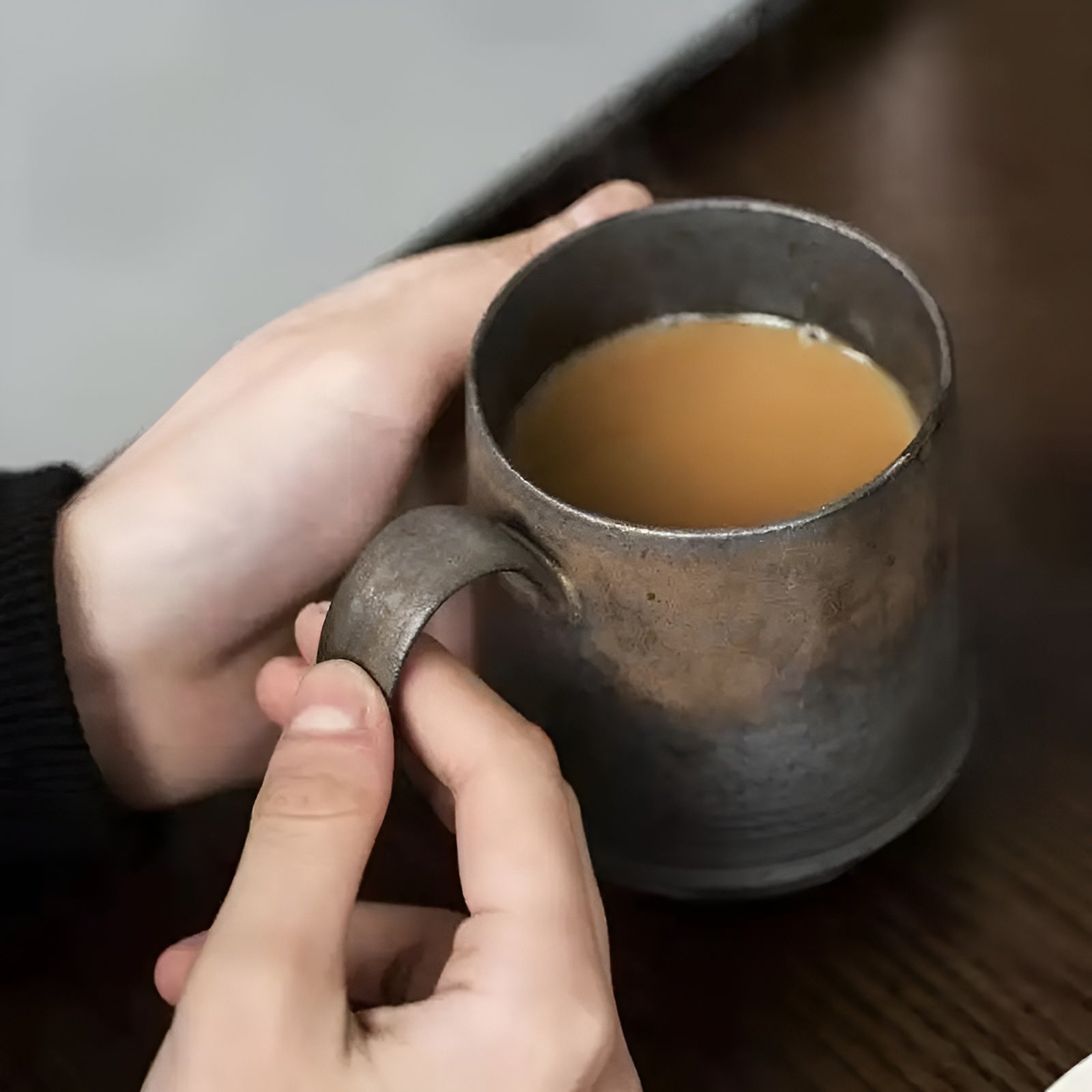 Kaffeekopp i lantlig stil – Varm och mysig för hösten