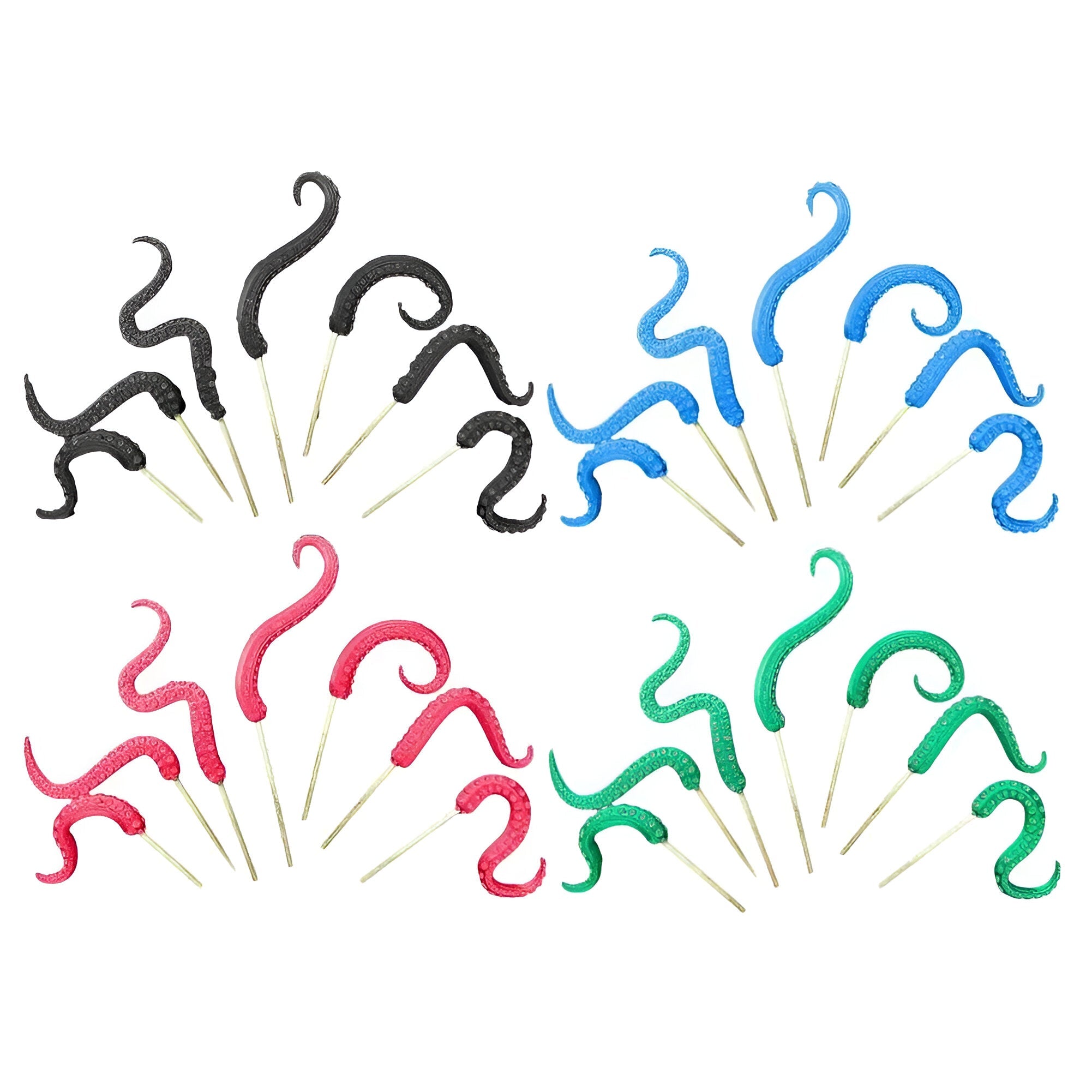 TentacleBloom Set - 7 delar Bläckfisk Tentakel Dekoration