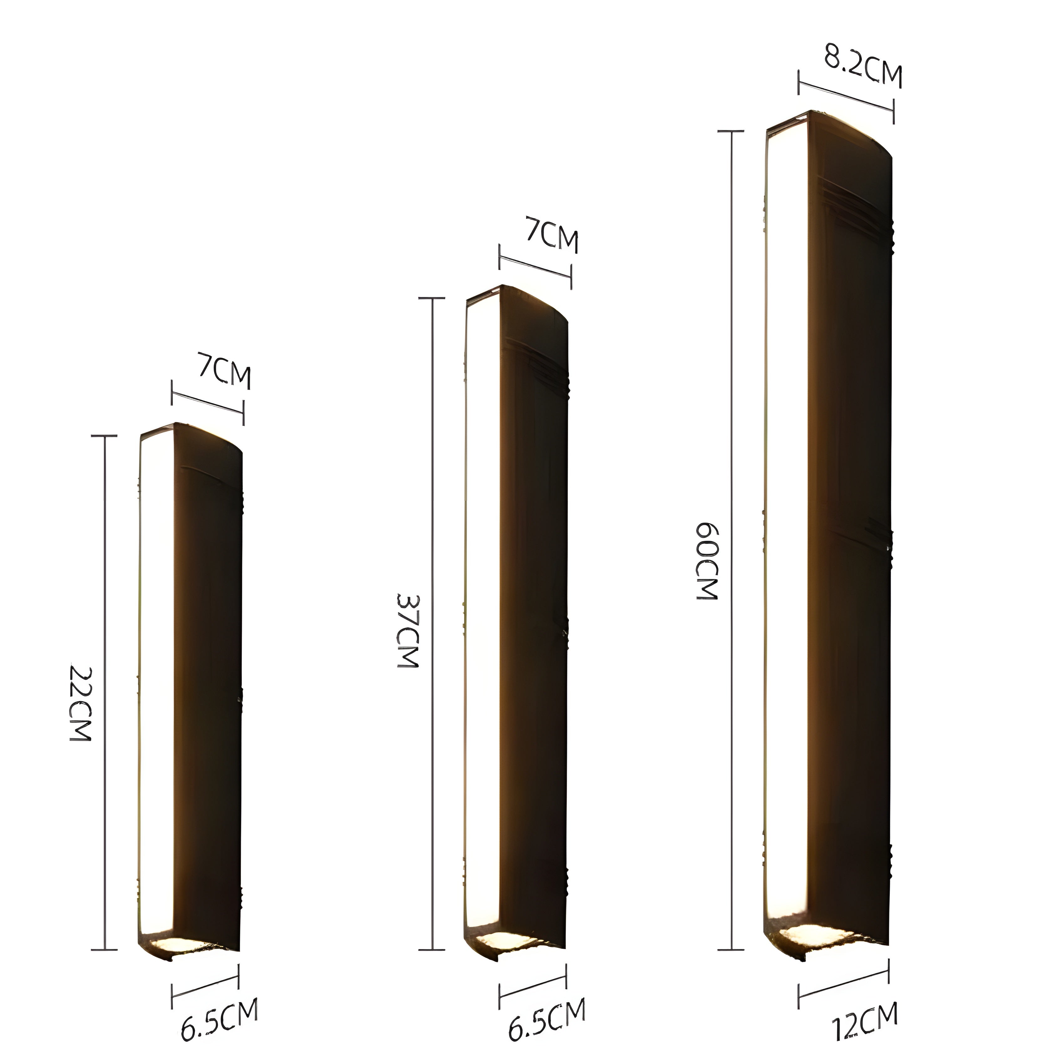 EverGlow Light - Vattentät LED-vägglampa