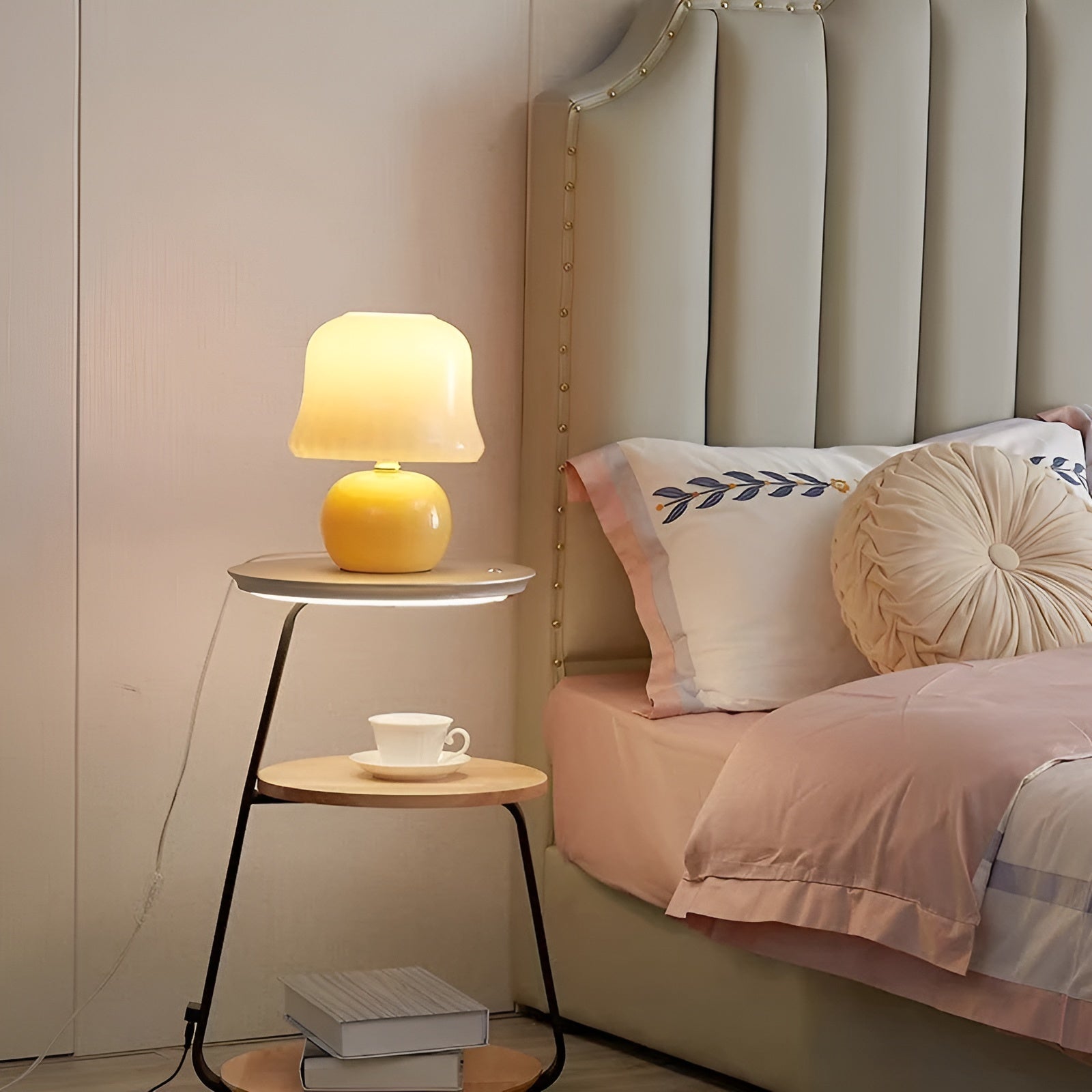 AmbiMush Lampa – Dekorativ Svamp-Bordslampa