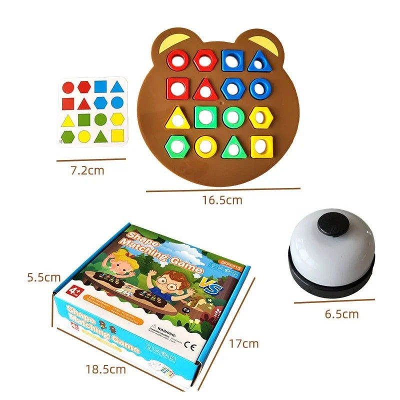 Interaktiv Formsorteringsspel