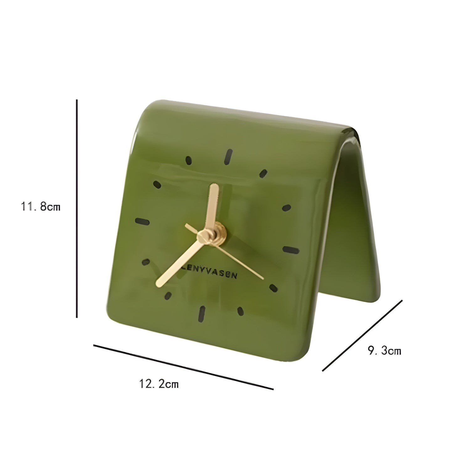 Timepiece Clock - Kreative Keramisk Skrivbordsklocka
