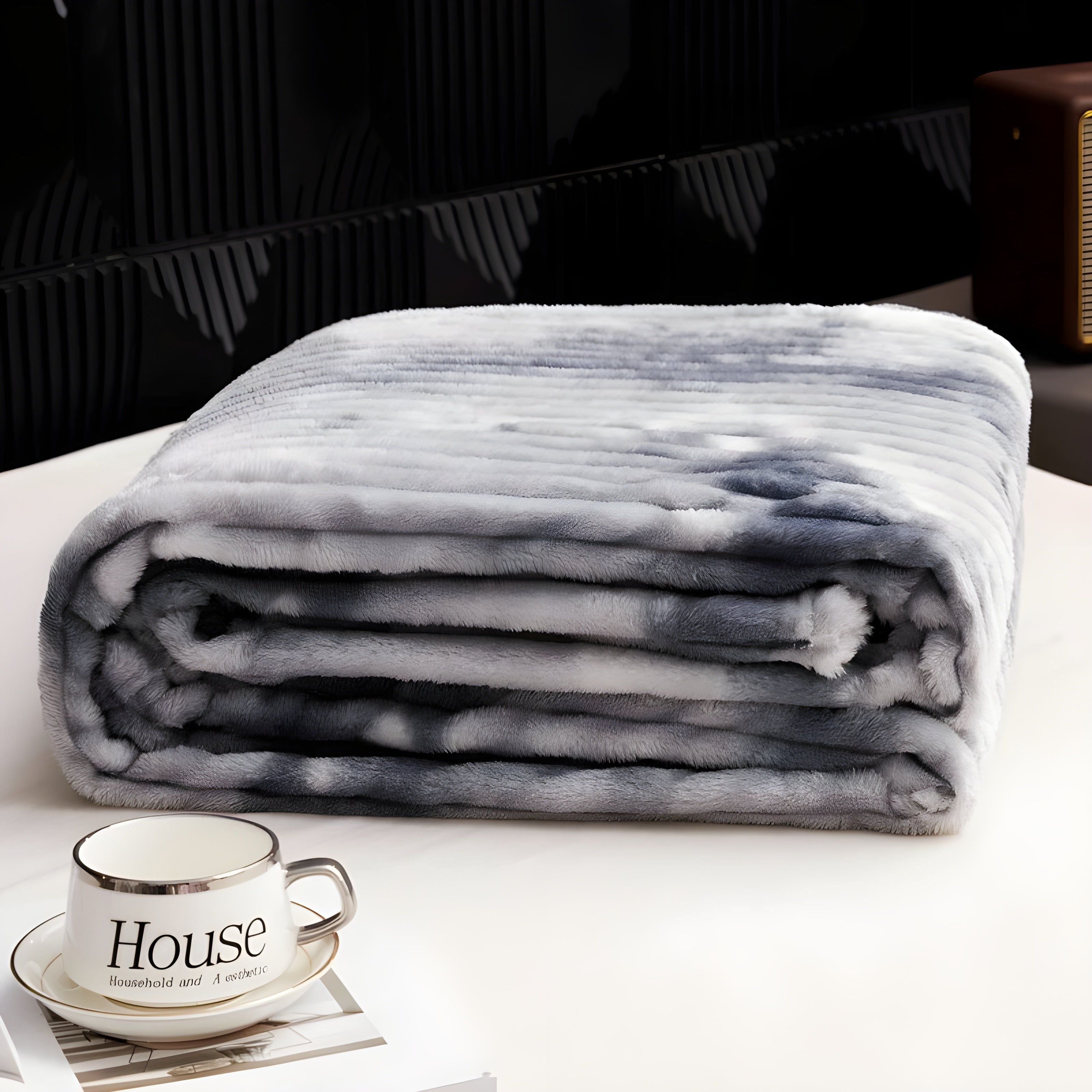 FlannelDream Blanket - Tie Dye Flanell Fleece-Blanket