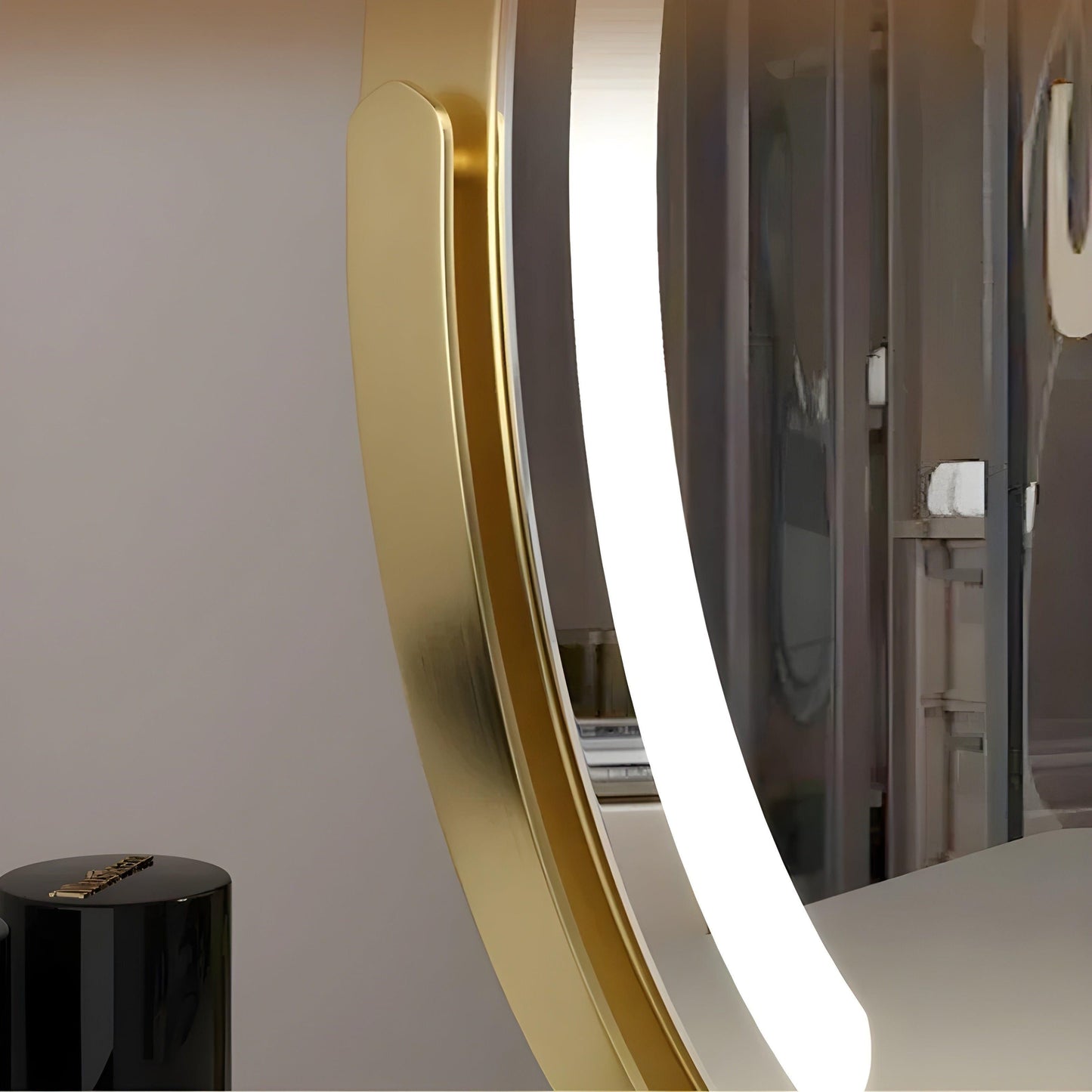 LED-kosmetiksspegel – Dimbart ljus för sovrum & sminkbord