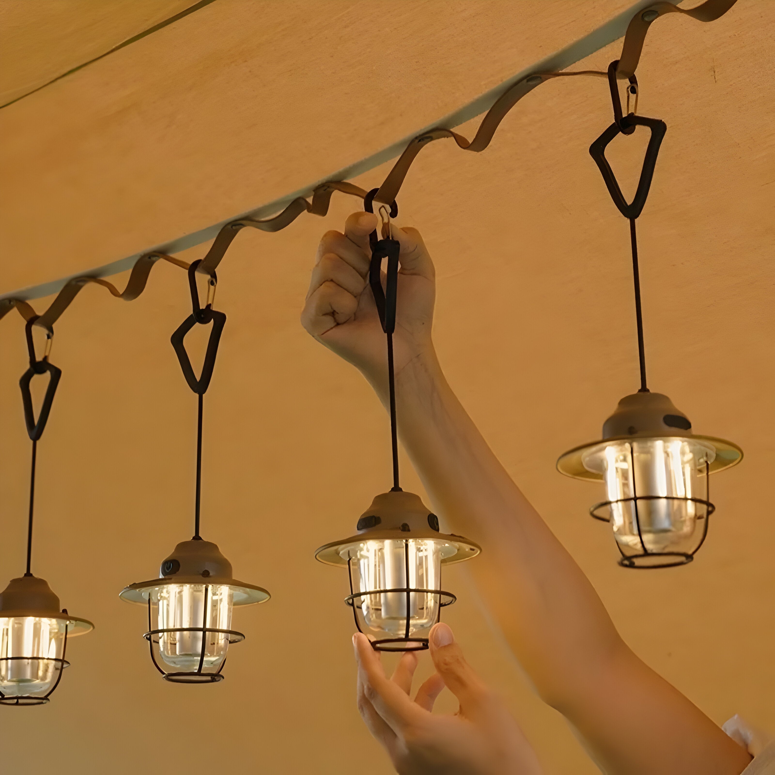 TrailBliss Light - Retro USB Uppladdningsbar LED Hängande Lampa