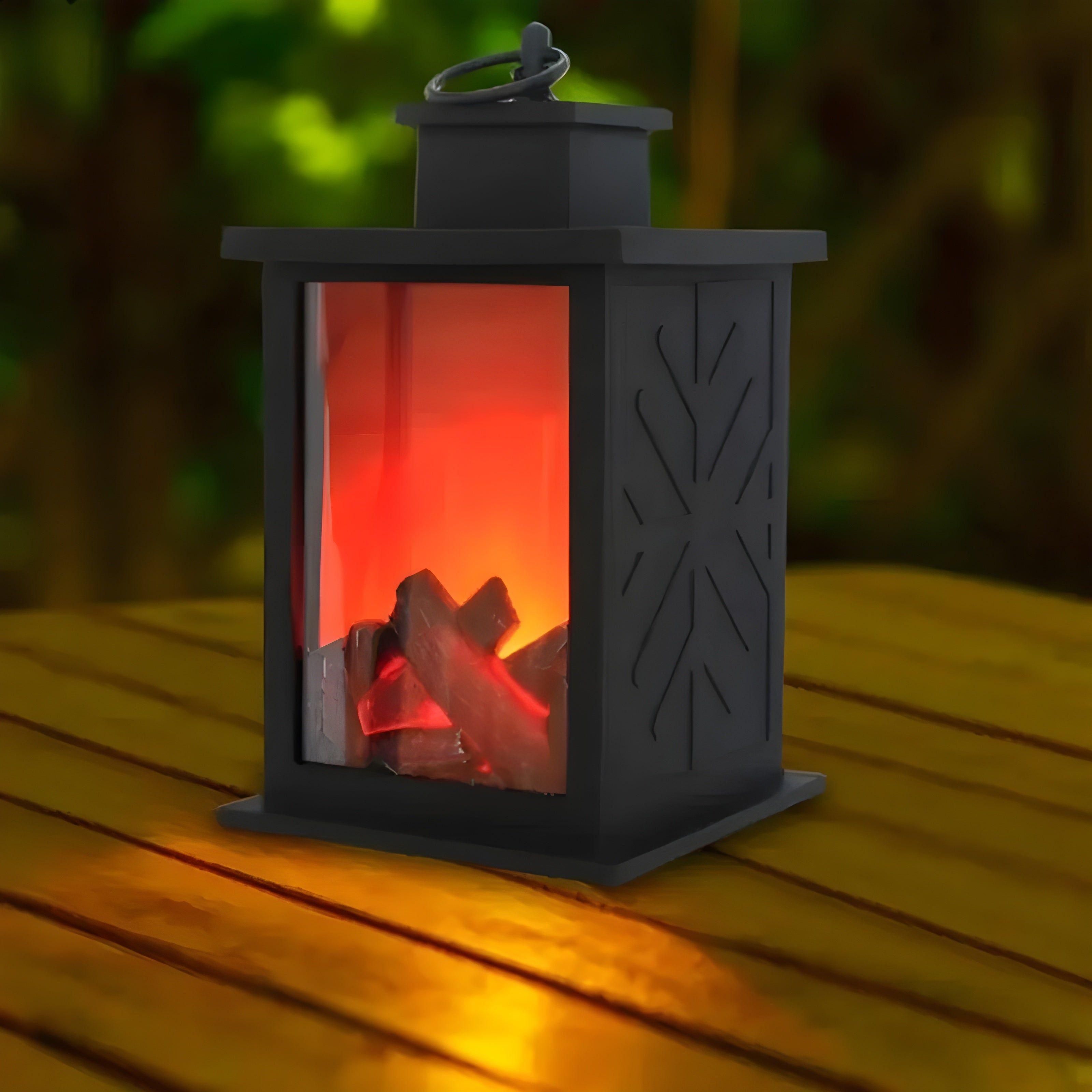 FauxFireplace Light - USB-drivet LED-kamin simulationsljus