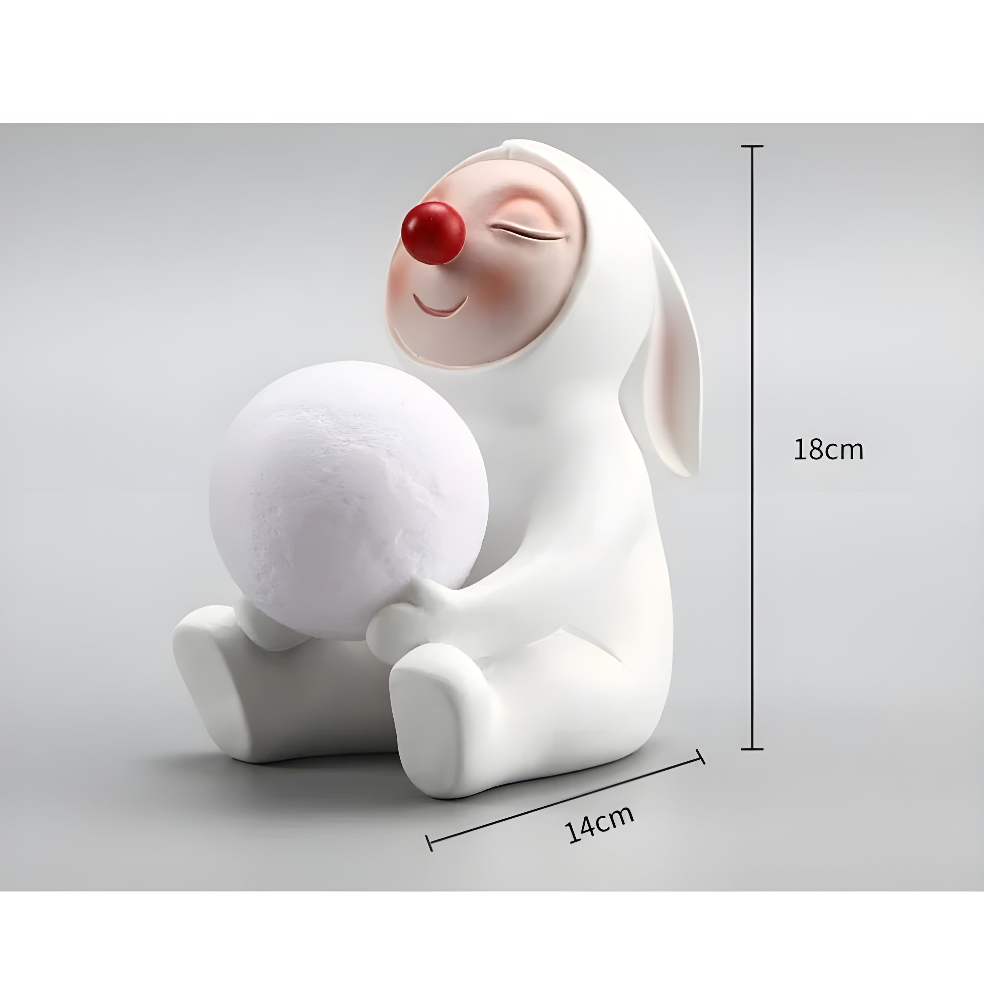 GlowRabbit Lampa – Förtrollande USB-bordslampa med uppladdning