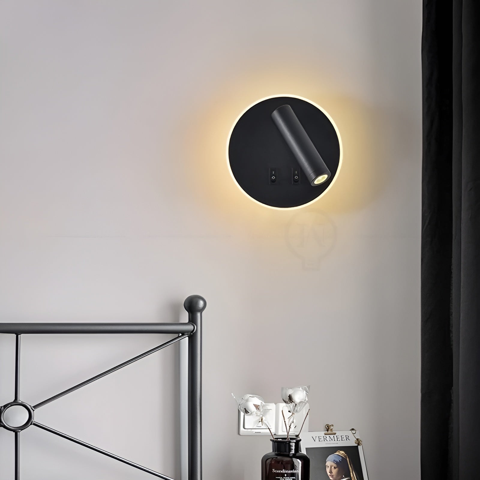 OrbiBeam Ljus – Justerbar 350-Graders Rotation Vägglampa