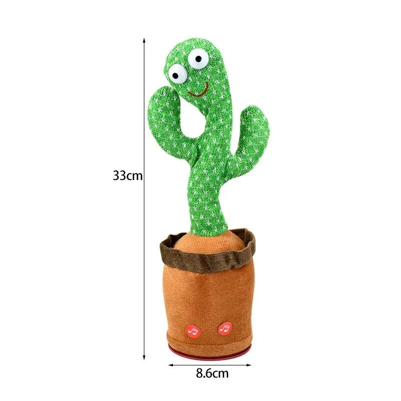 Interaktiv Plush Toy med Musik och Ljus