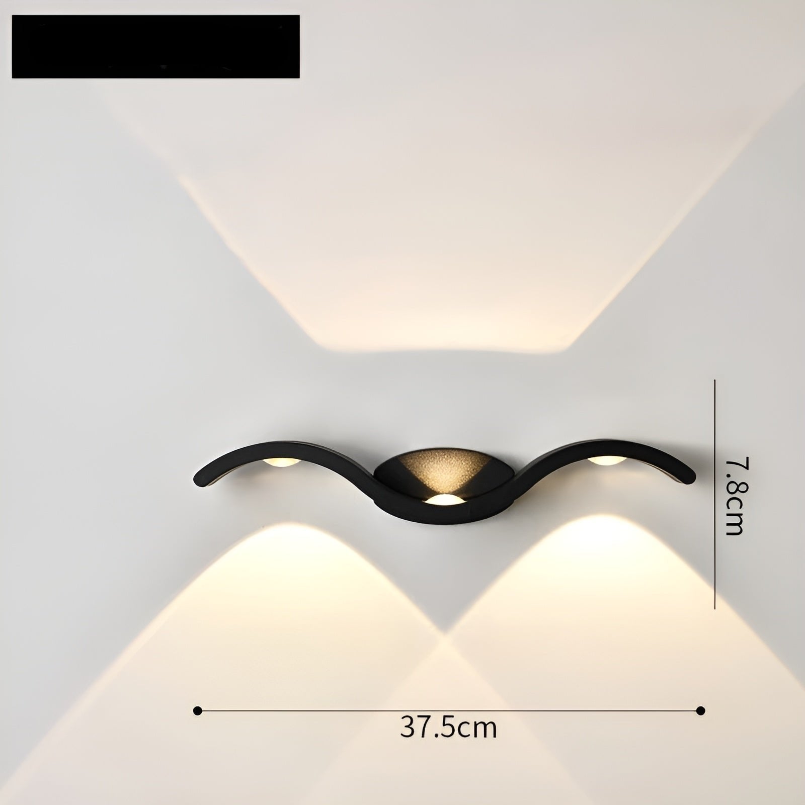 BrightGuard Light - Nordisk Vattentät Vägglampa