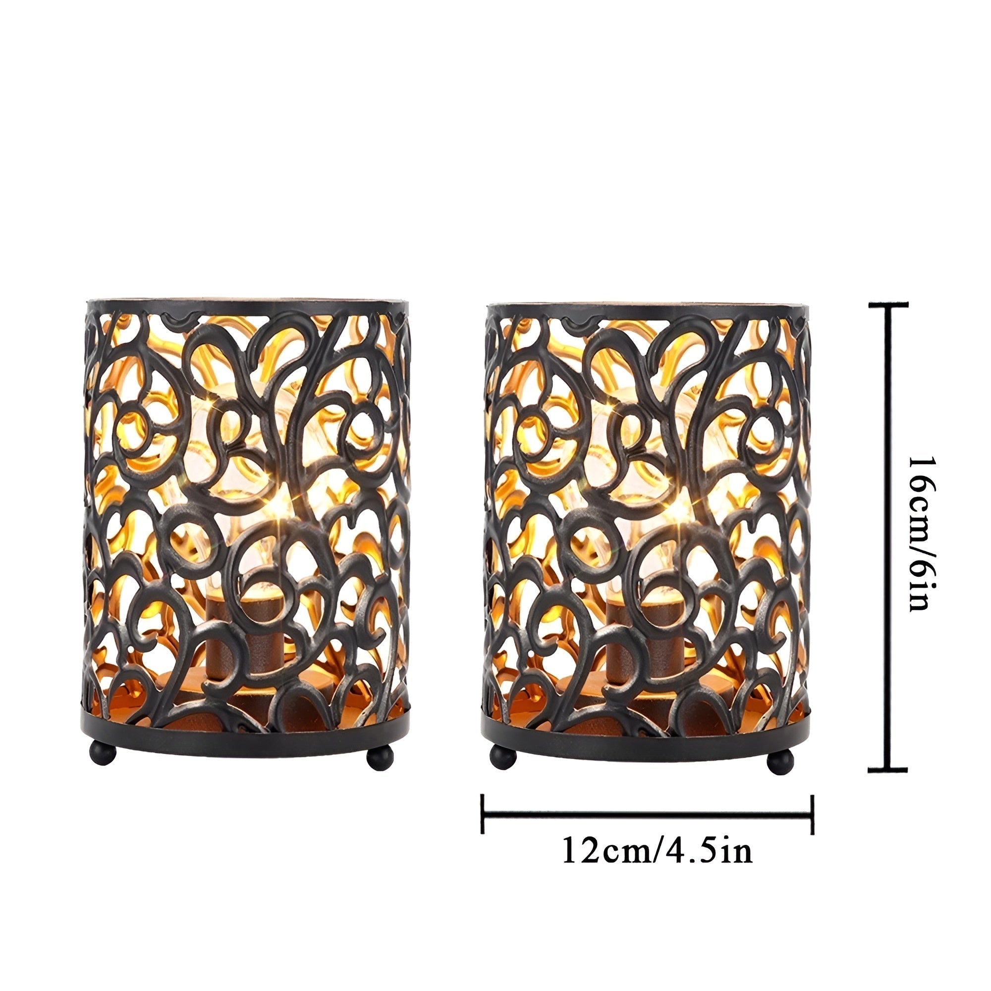 TwilightGlow Lampa - Modern Batteridriven Trådlös Lampa