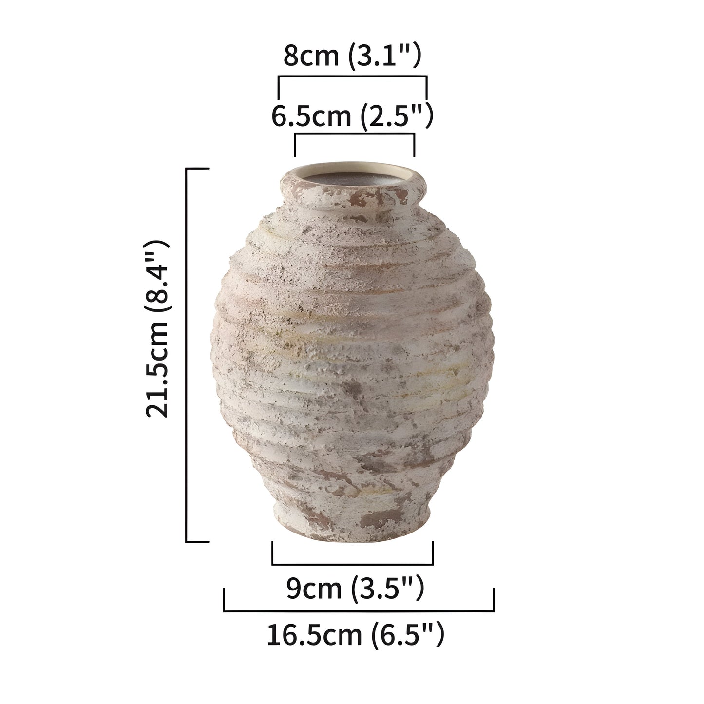 TimelessClay Vaser - Retro Handgjord Keramik Vaser