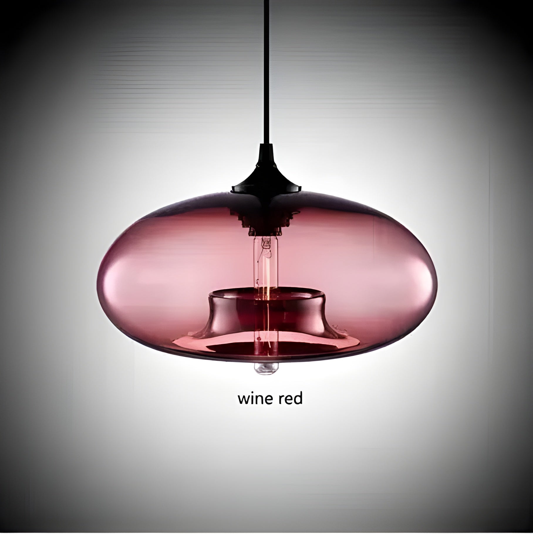 Färgglad glaspendellampa – Modern nordisk belysning för mysiga rum