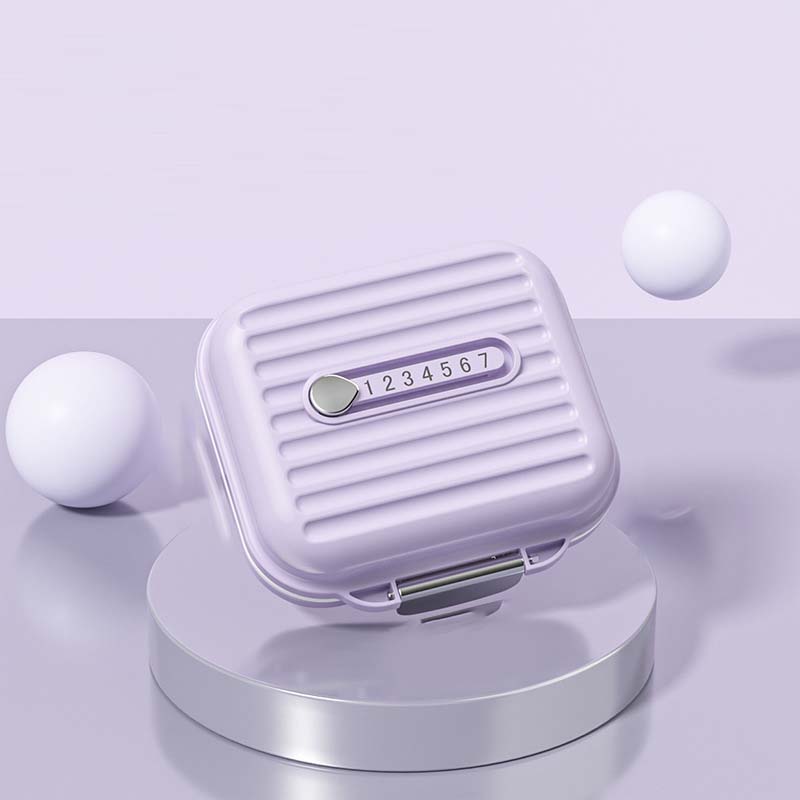 MediVault – Kompakt piller burk med trefaldigt tätningsskydd