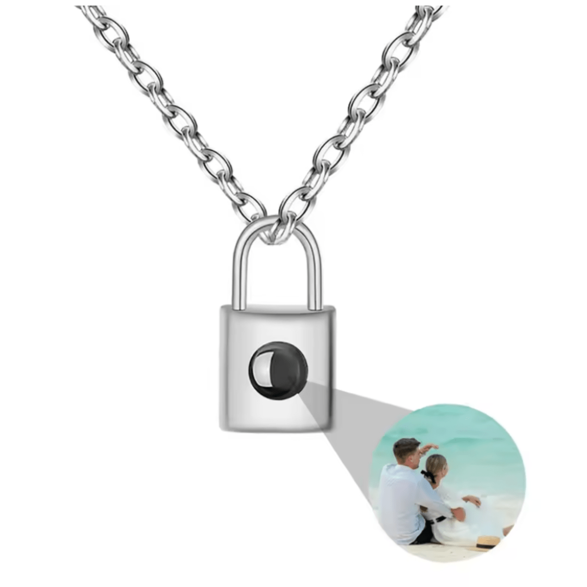 MEMORIA – Individuell foto-projektionskedja med hjärtanhängare