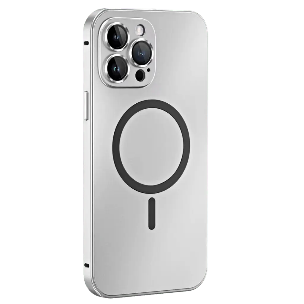 Telefonfodral Magnetisk Metall Tunn Skyddande Fodral