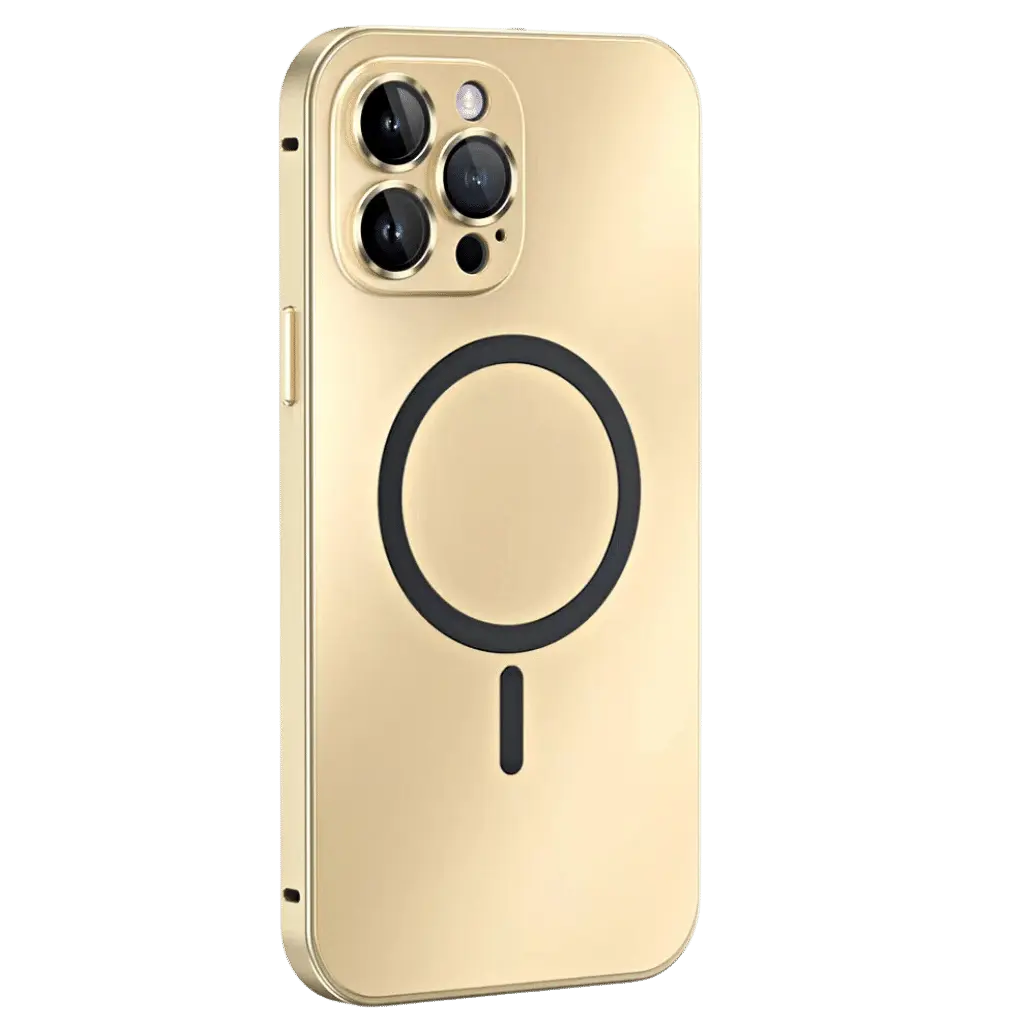 Telefonfodral Magnetisk Metall Tunn Skyddande Fodral