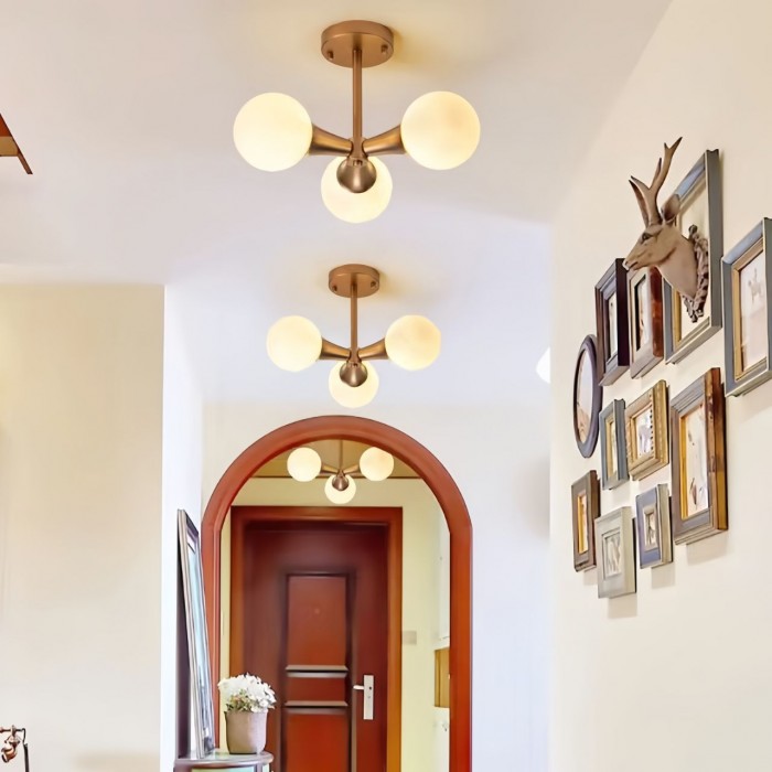 OrbaGlow - Multi Head Globe Taklampa För Sofistikerade Rum