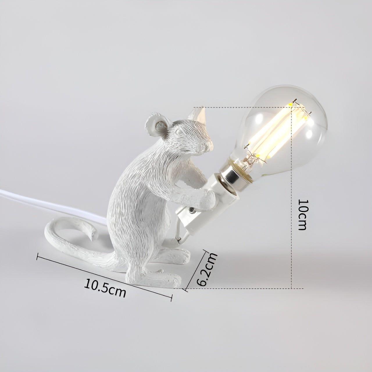 MouseSparkle Lampa - Mouse LED Borddekoration för Hemmet