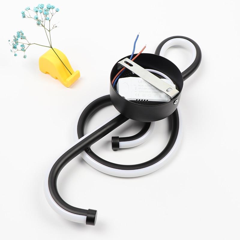 MozartGlow - Elegant musikenota-vägglampa för en harmonisk prägel på ditt rum