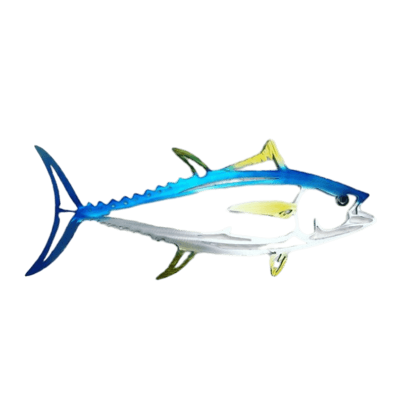 Metal Shark Väggkonst Dekor Havstema Elegant Skulptur