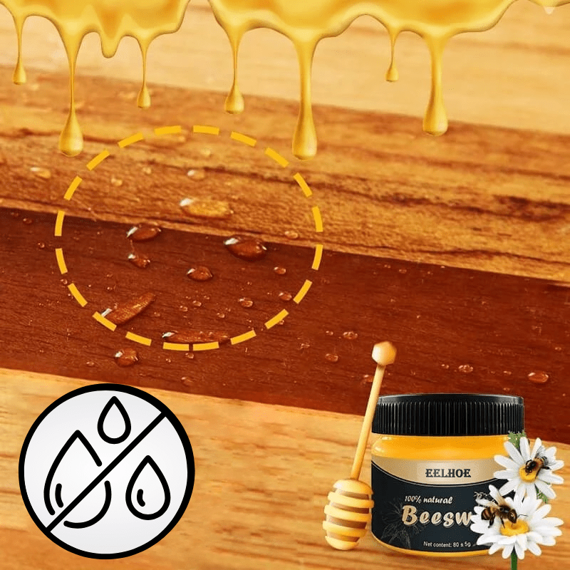Naturligt bivax träpolish – Återställ och skydda trämöbler och golv med naturlig glans