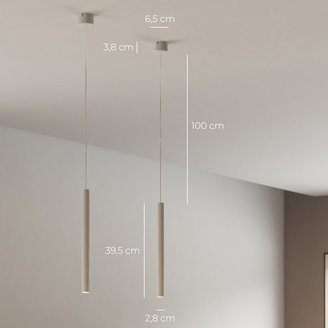 Carvallo - Minimalistisk LED-Hänglampa med Raffinerad Design