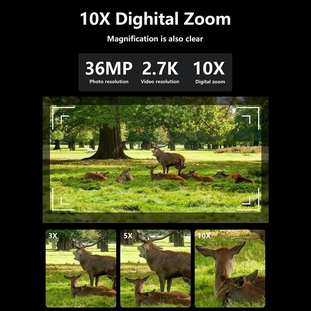 NightPulse - Nattvisionskikare med infraröd teknik & inspelningsfunktion