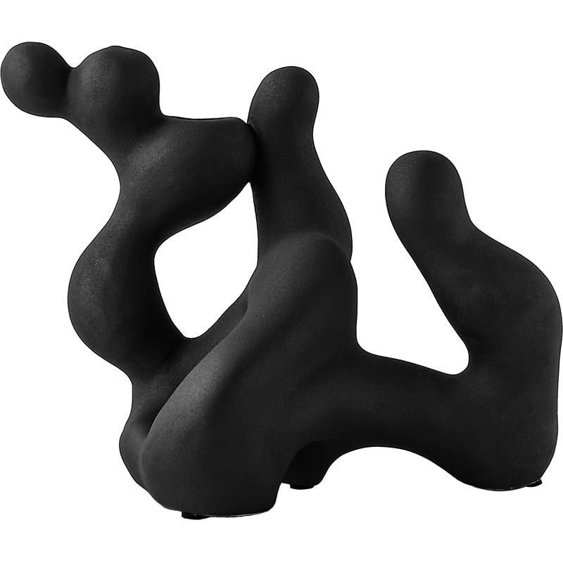 Nordic Ceramic Irregular Ljusställning - Modern Stil