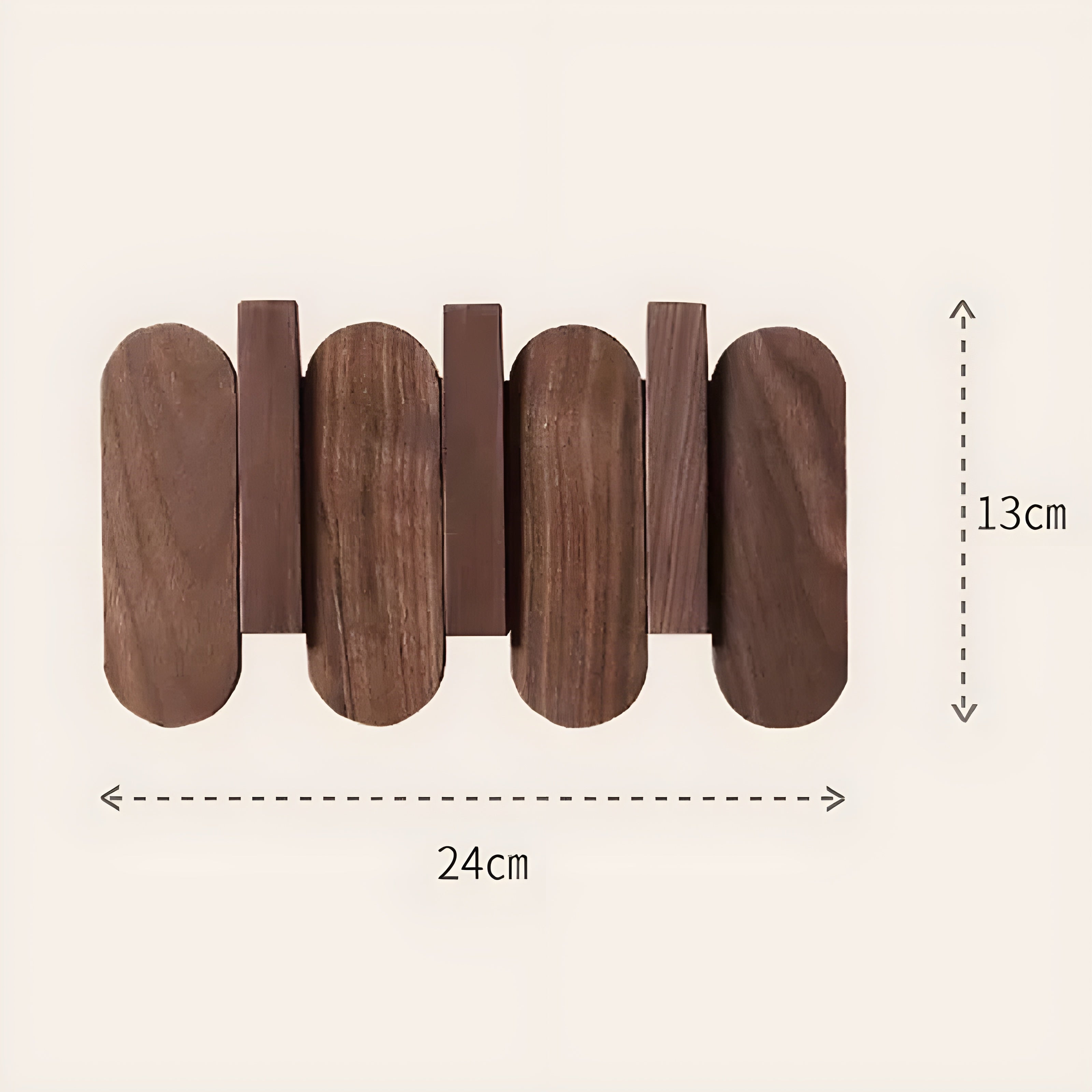 OakLine Rack – Lyxig Vägghylla av Trä