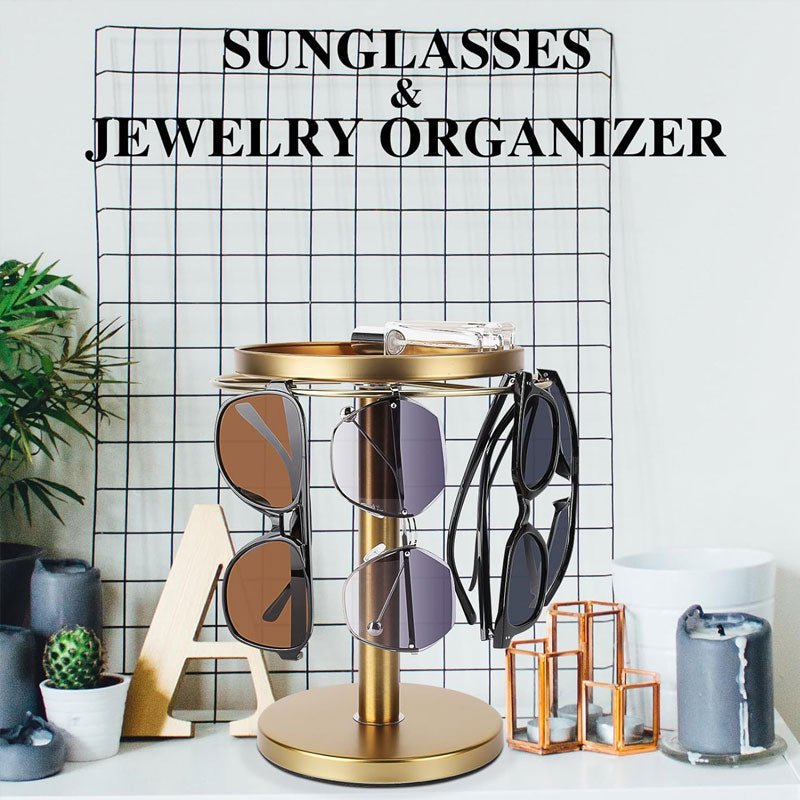 OPTITURN – Stilfull 360° roterande glasögonhållare för effektiv förvaring
