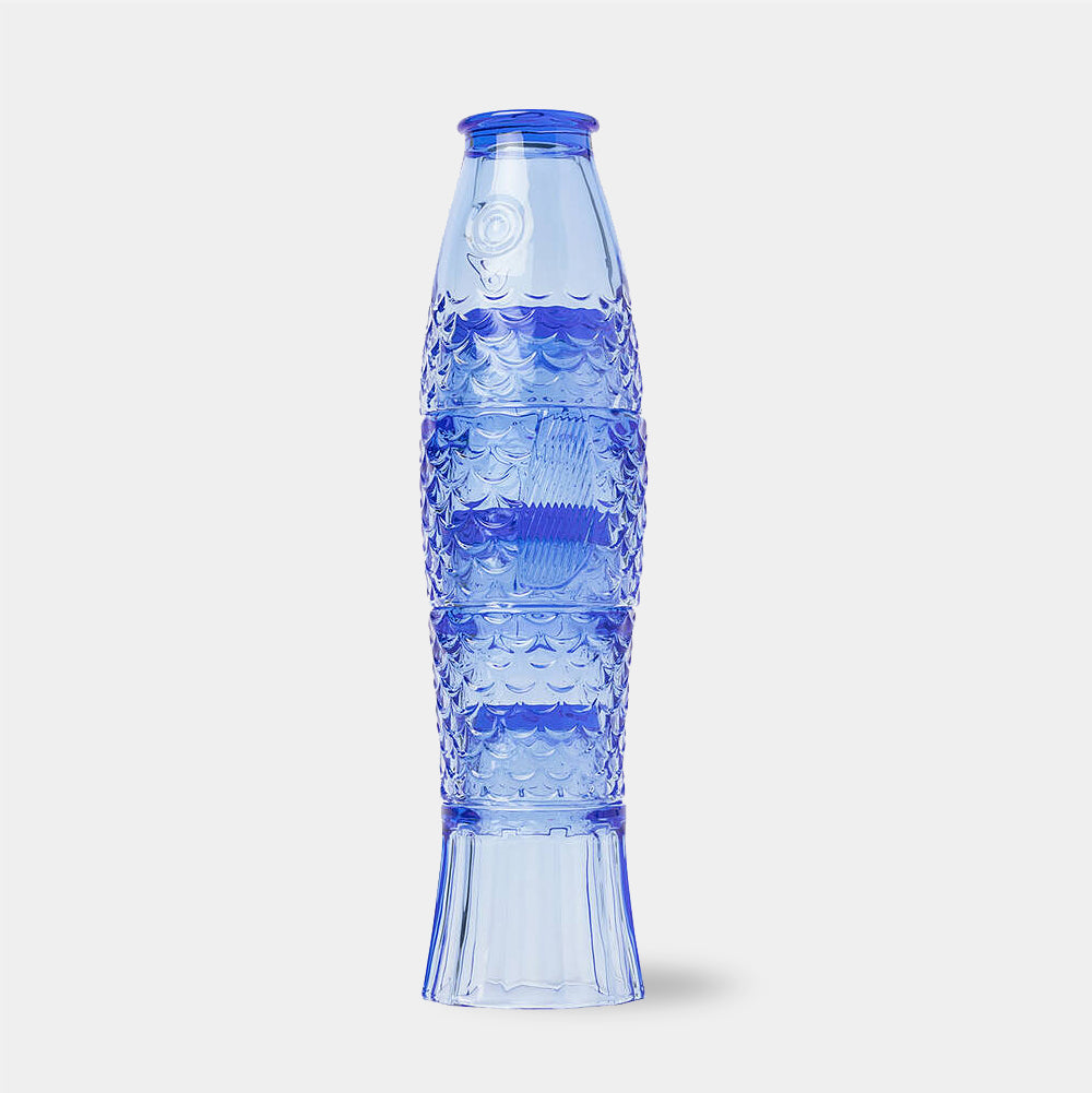 Staplbara Koi Fisk Glas – Set om 4 Färgglada Tumblers