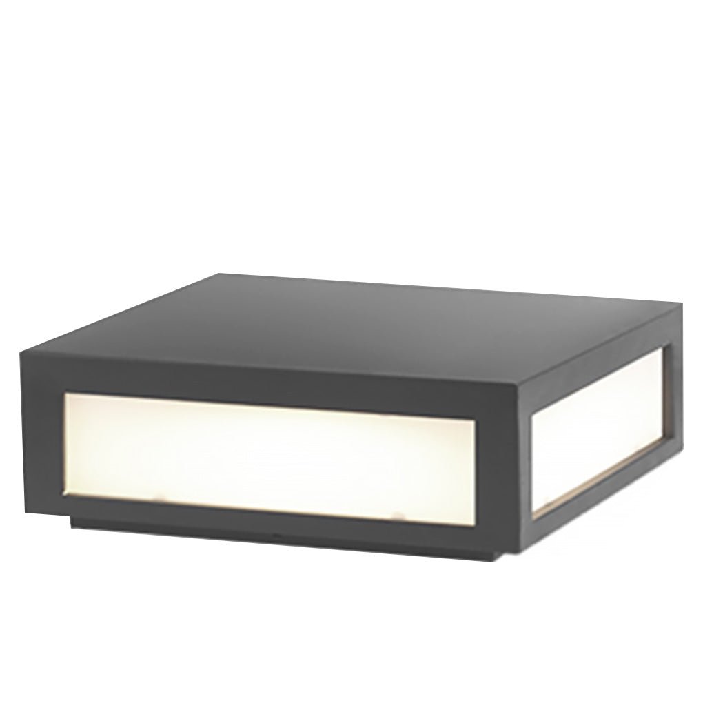 Solar Black Utomhus LED Stolplykta