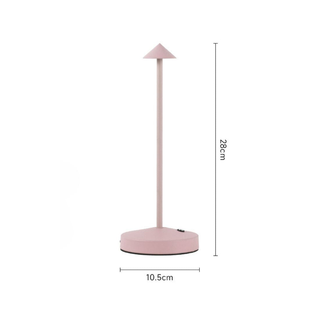 Elegant LED-designlampa utan sladd