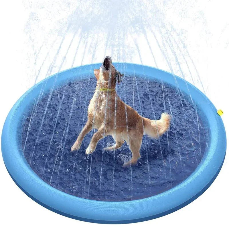 PetSplash – Interaktivt vattenpad för hundar med sprinkler-kylskoj