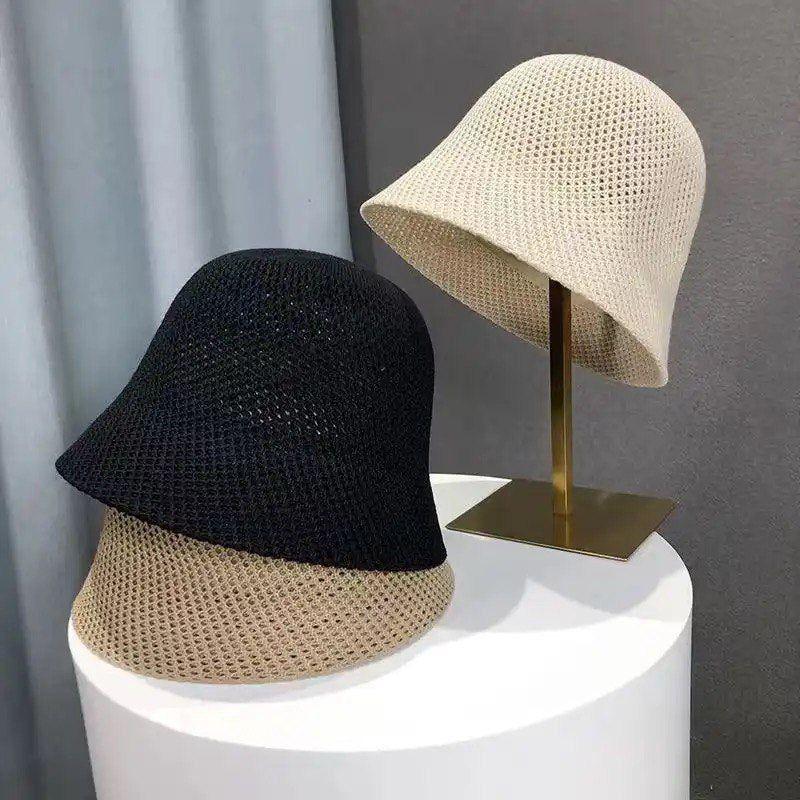 Marlene Straw Hat - Elegant Retro Strand Straw Hat för kvinnor
