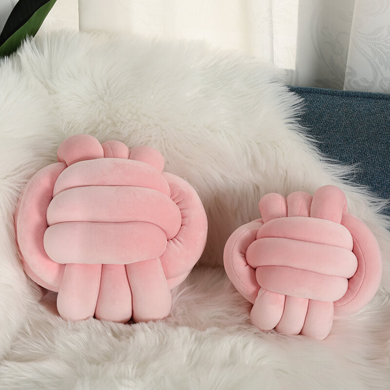 Carvallo - Dekorativ knotkudde med mjukt kudddesign för mysig inredning