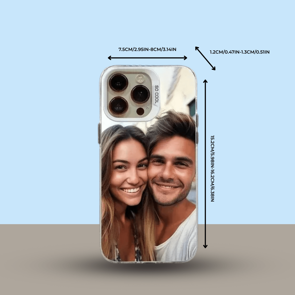 PIXORA – Anpassningsbar stöttålig iPhone-fodral