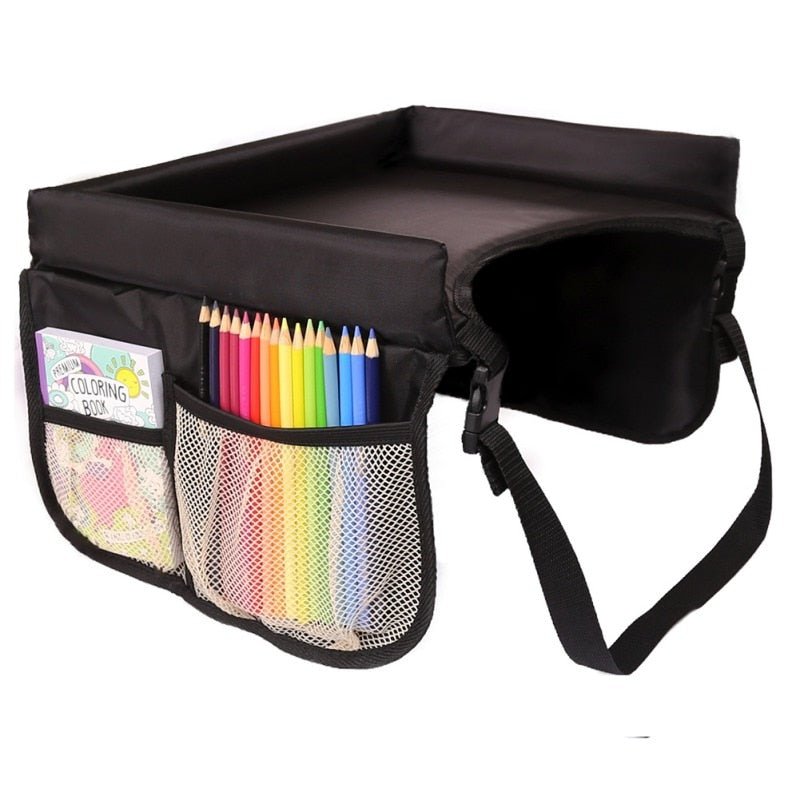 Playport Travel Tray - Stabil aktivitetsyta för bilstolar, barnvagnar och tågresor