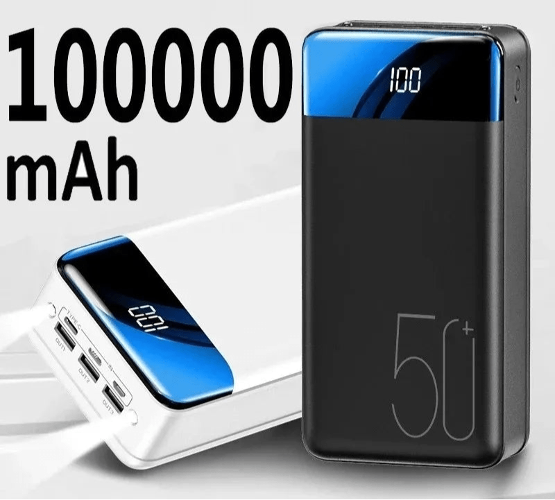 PowerBloc 50k - Ultra Power Bank med 50.000mAh för maximal energi på språng