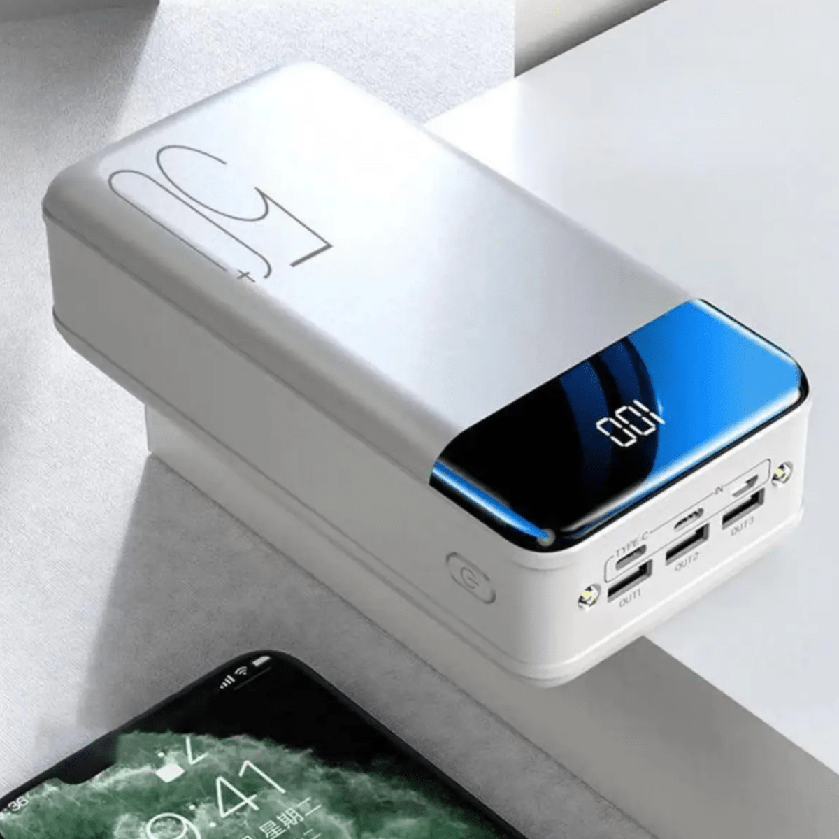 PowerBloc 50k - Ultra Power Bank med 50.000mAh för maximal energi på språng