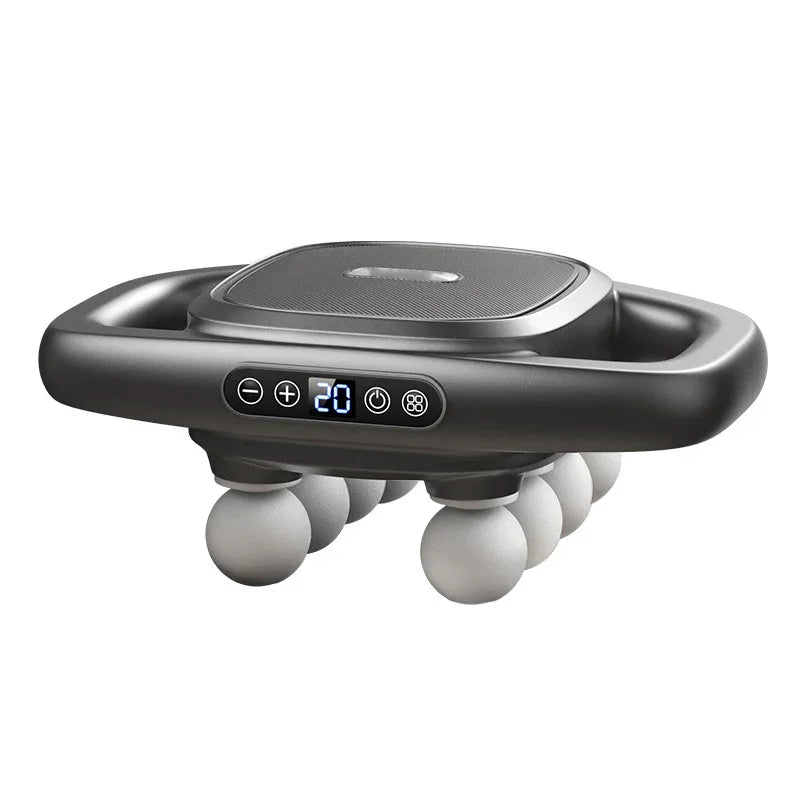 PowerRelief 8 – Fasciamassageapparat med 8 munstycken, 3 lägen & 30 intensitetsnivåer