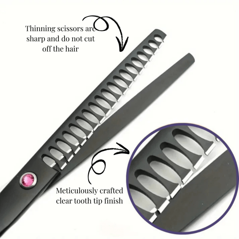 SNIPPAW – Professionellt husdjursvårds-saxset för säker och precis pälsvård