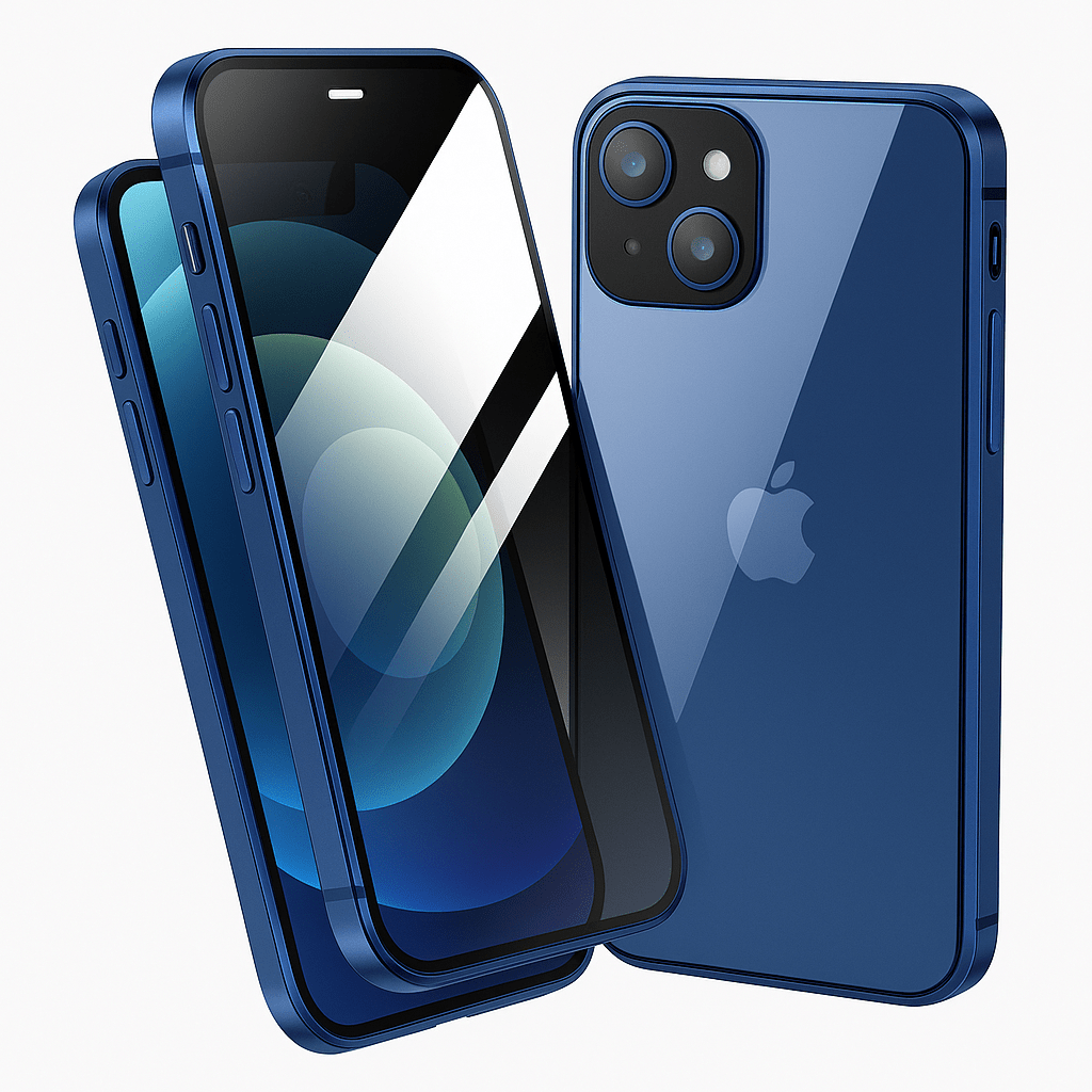 PRIVASHIELD – Magnetisk sekretesshölje med display-skydd för iPhone