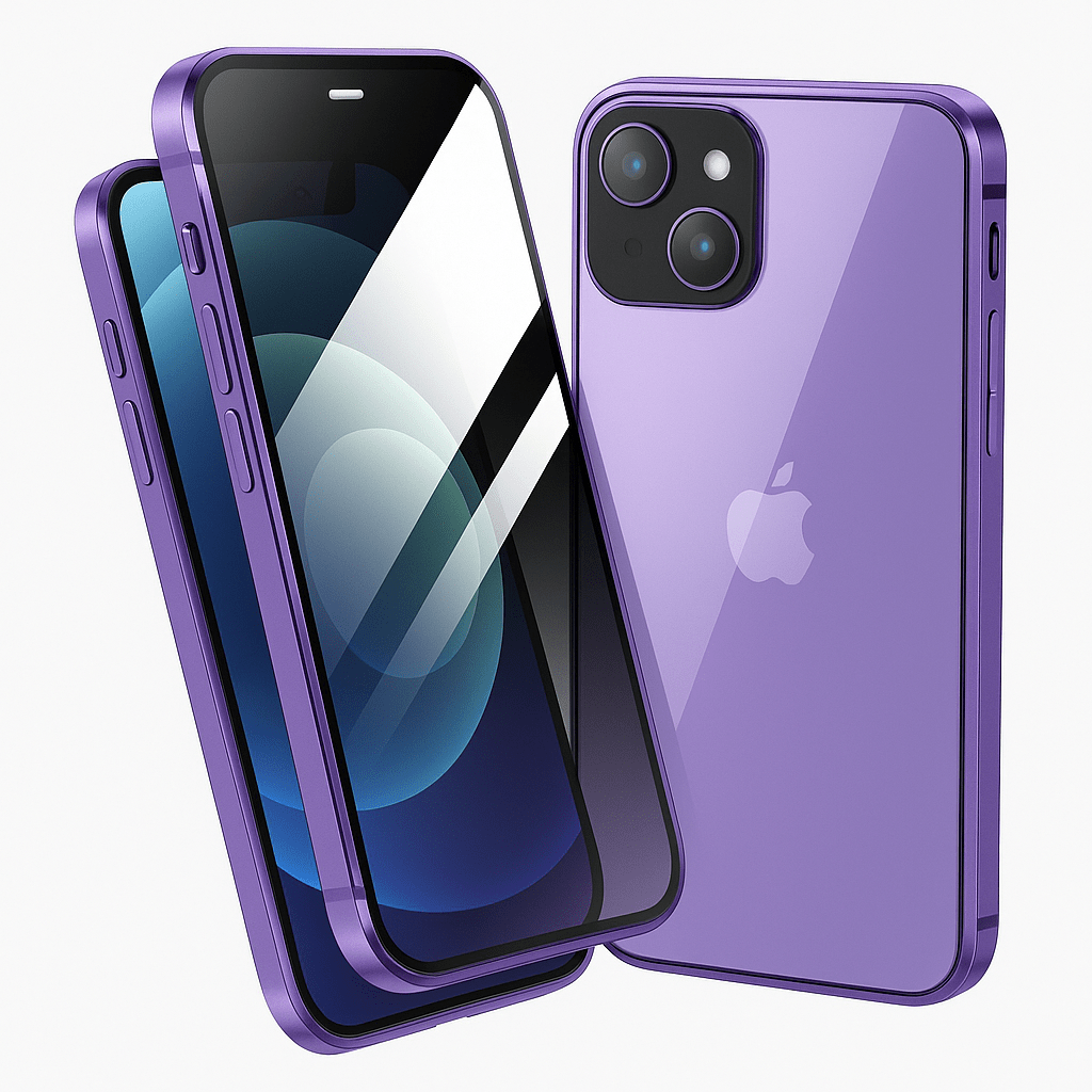 PRIVASHIELD – Magnetisk sekretesshölje med display-skydd för iPhone