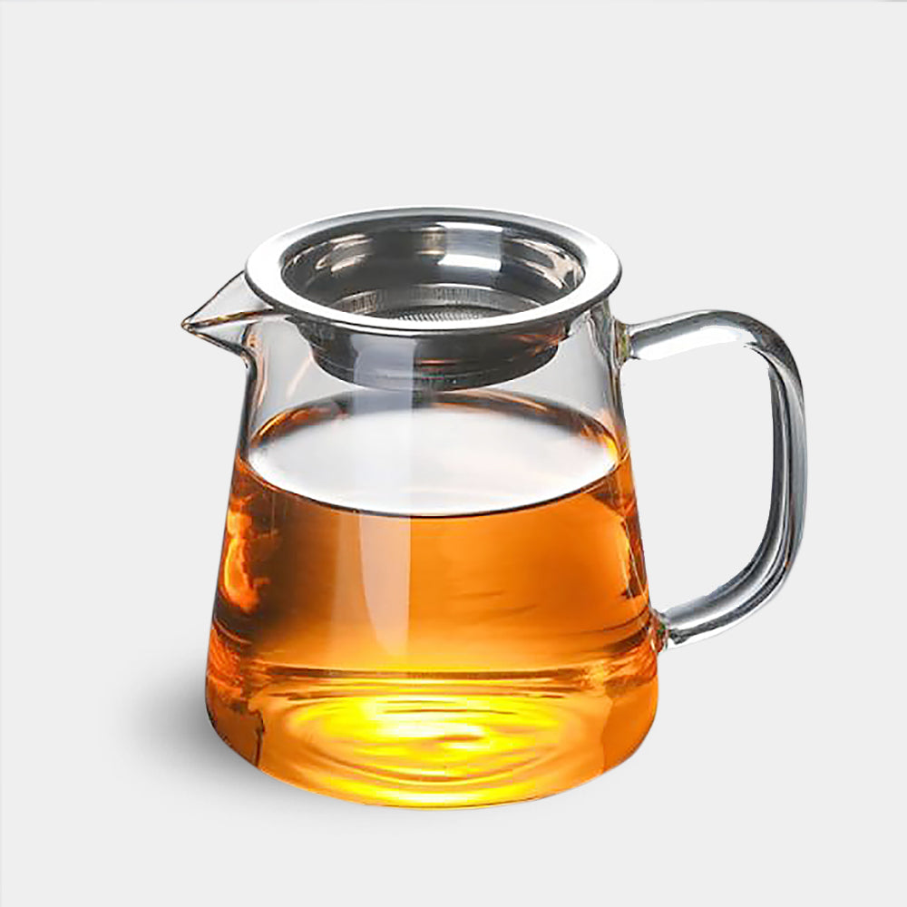 Enkelkopp Glas Teapot – Modern Löst Blad Te Maker