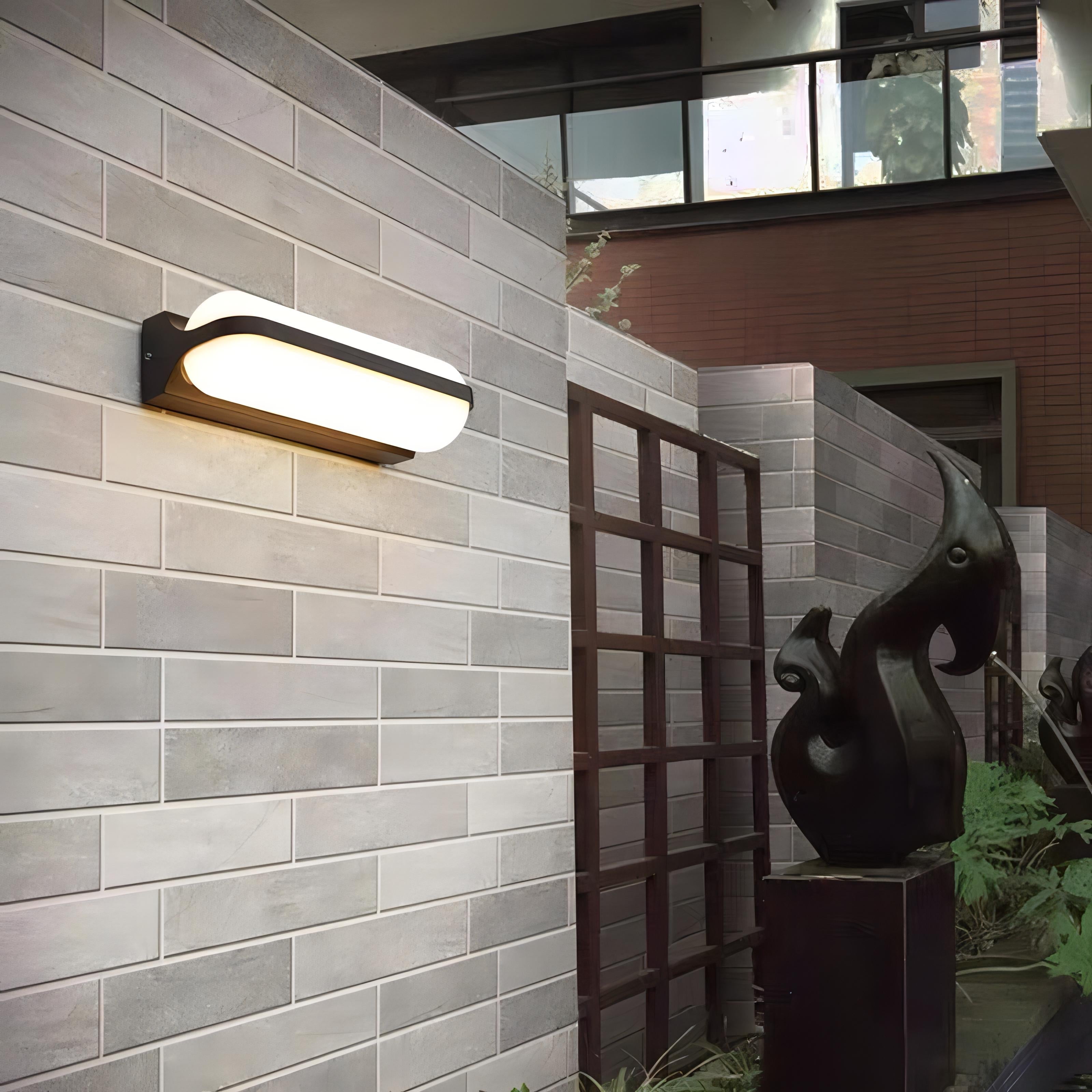 Dicki - Modern Rund Ljuslist IP65 Vattentät 12W