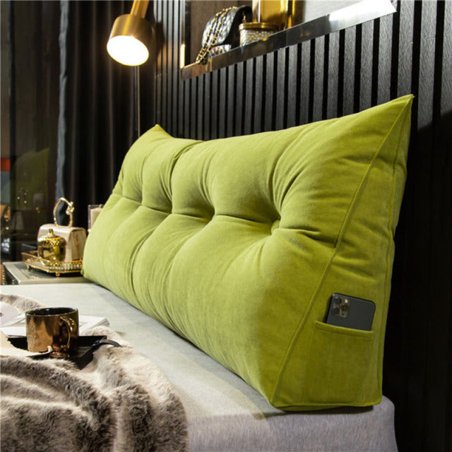 SomaRest | Skandinavisk Massivträ säng med läslampa & förvaringsutrymme