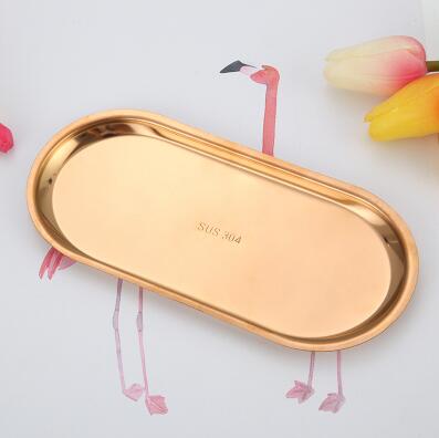 Carvallo – Minimalistisk Metall Displaybricka för Stilig Organisering